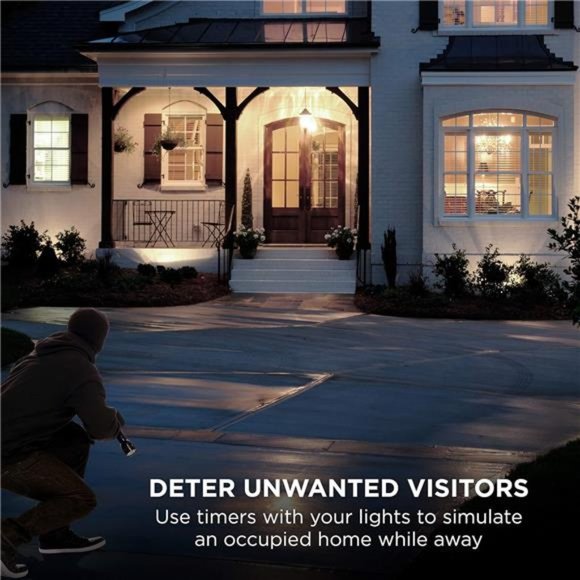 Plug-in Timer, 2 ON/Off Options, Weather-Resistant,  1 Pack, Single Outlet - Picture 4 of 7